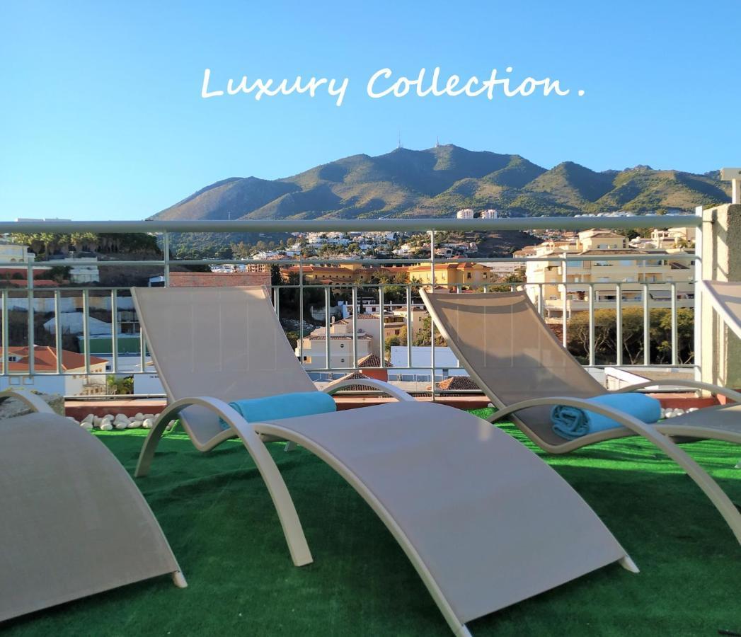 Pena Beach 3 Bedroom Duplex, Bbq, Pool, Sea Views, Benalmadena Exterior photo